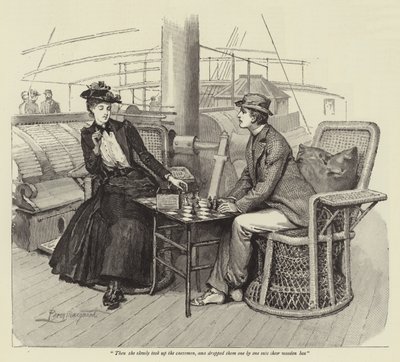 Illustration pour Une illusion, par Theresa I Macquoid - Percy Macquoid